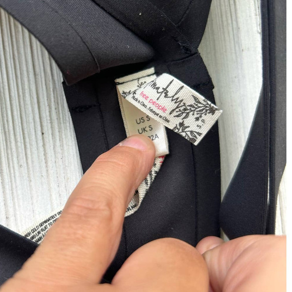 Free People Intimately Erin Scuba Bralette Small - Picture 6 of 6